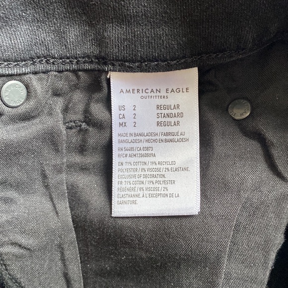 American Eagle Black Jean Skirt - Picture 3 of 3